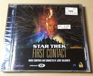 "STAR TREK: FIRST CONTACT" soundtrack by Jerry Goldsmith, GNP CD, SEALED - Bild 1 von 3