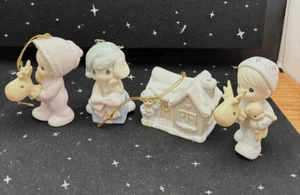 Lote De 4 Adornos Vintage Enesco Precious Moments 1994 - Imagen 1 de 14