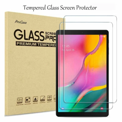 2x For Samsung Galaxy Tab A 10.1" SM-T510 /T515 Tempered Glass Screen Protector - Image 1 of 4