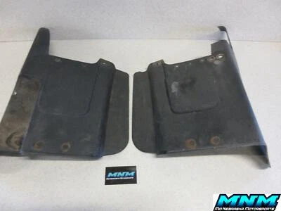 2002 02 Arctic Cat 400 4x4 GENUINE Front Toe Foot Mud Splash Guards Shield SET - Image 1 of 4