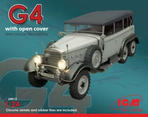 ICM Models 1/24 WWII German G4 Personnel Car w/Open Cover ICM24012 - Picture 1 of 1