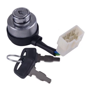 6Wire Start Ignition Key Switch fit for 2.5-6.5KW 188F Gasoline Generator tp - Picture 1 of 5