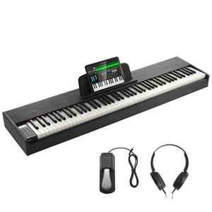 VEVOR Piano numérique entièrement lesté à 88 touches avec pédale de sustain - Zdjęcie 1 z 12