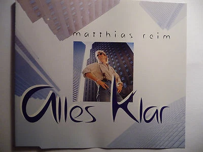 Matthias Reim  Alles klar Verdammt ich lieb Dich   5" Promo Maxi - CD  1995  rar - Bild 1 von 3