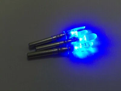 6PK Automatical Lighted Nocks for Inner Diameter 5.3mm X Size Arrow Nocks - Image 1 of 4