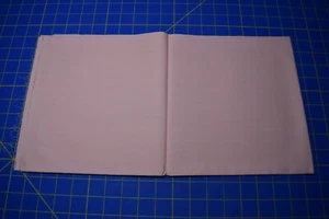3366 1/2 yd antique 1900-20's solid medium pink cotton fabric - Picture 1 of 1