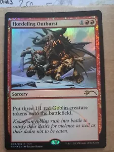 Foil Hordeling Outburst, FNM Promo, Magic The Gathering, MTG - Foto 1 di 2