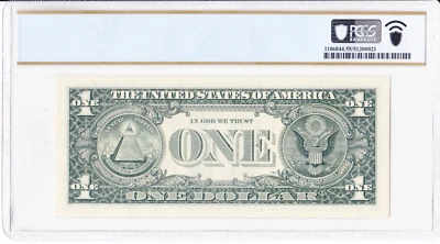 $1 1988A ⭐Star Note⭐  -   Fr. 1915-H*  -  H00644981*  -  PCGS 55 - Image 1 of 2