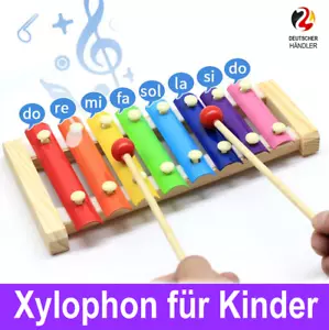 Kinder Xylophon Kinderspielzeug Musikinstrumente Musik Kind Musikspielzeug Holz - Bild 1 von 1
