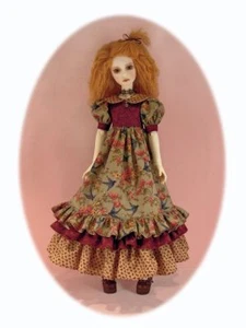 Gracefaerie Muster Jahreszeiten für Estella; 4 Kleider & Petticoat für SD Dollstown - Bild 1 von 8