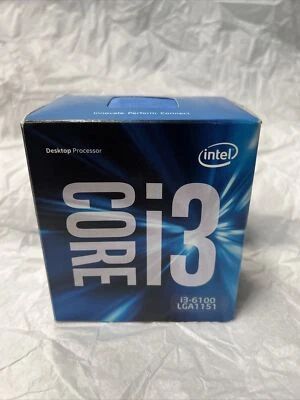 Intel 3.70 GHz Core i3-6100 3M Cache Processor BX80662I36100 - Image 1 of 4