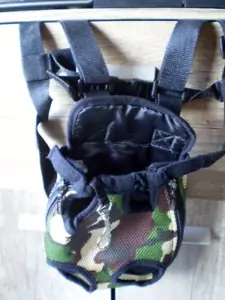 PUPPY Hunde Rucksack / Hundeträger vorne XS - S / Welpen voll süüüüß Camouflage - Bild 1 von 5