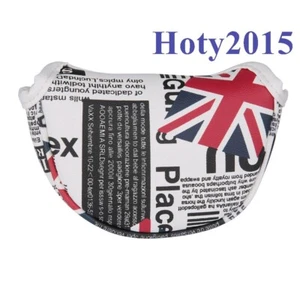 UK Newspaper Print Golf Mid/Small Mallet Center Shaft Putter Head Cover - Picture 1 of 5