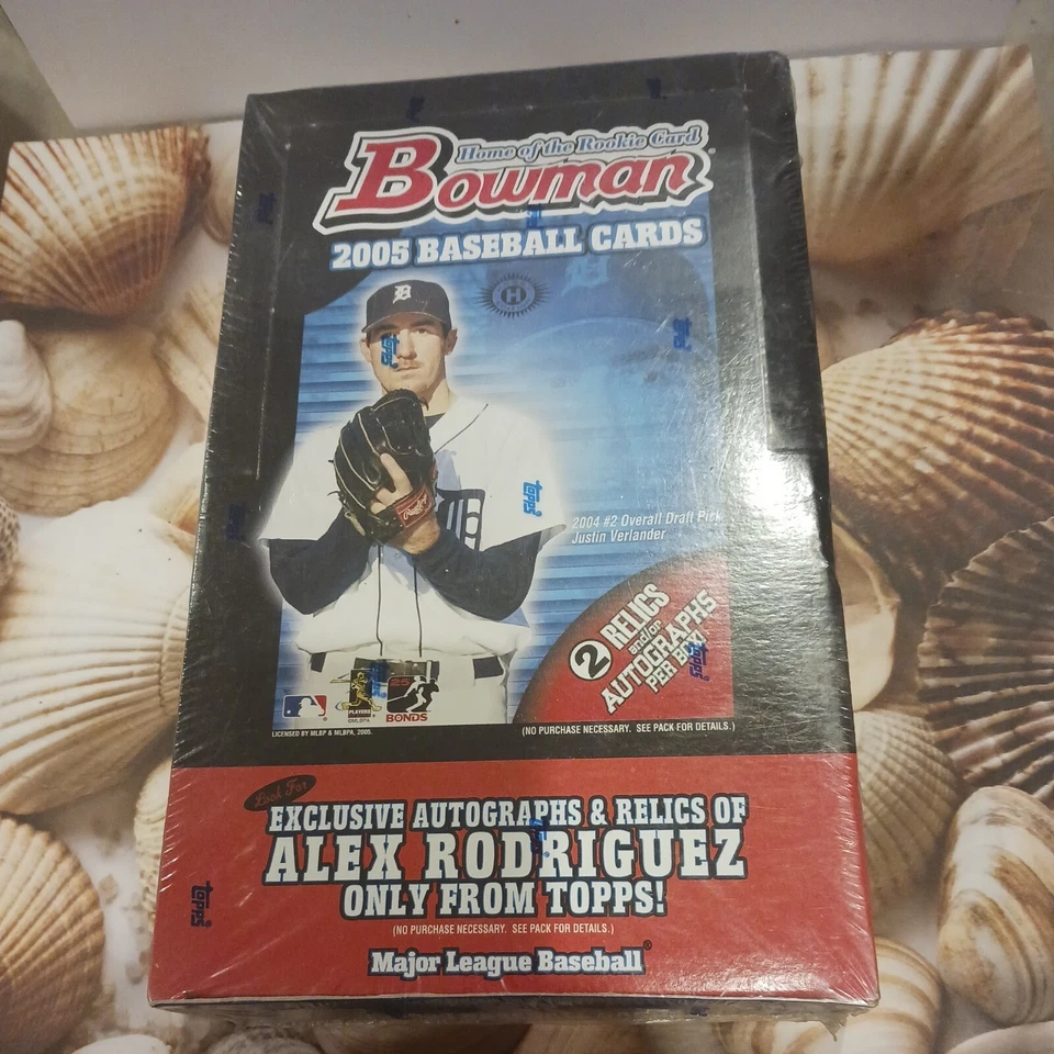 2005 BOWMAN Baseball Factory HOBBY HTA JUMBO Box JUSTIN VERLANDER RC ?
