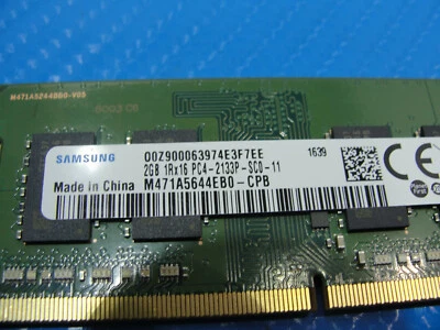 HP 15-au091nr Laptop SAMSUNG 2GB Memory PC4-2133P-SC0-11 M471A5644EB0-CPB - Image 1 of 3