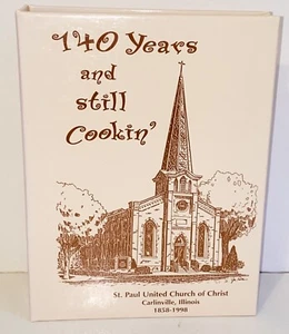 Vintage 1998 St Paul United Church of Christ Carlinville Illinois Kochbuch - Bild 1 von 17