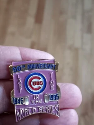 1995 Chicago Cubs Last Time in the World Series 50th Anniversary  - Image 1 of 2