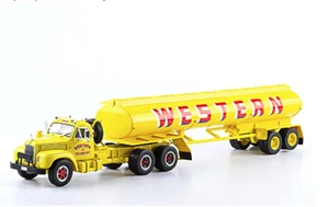 Camion americano MACK B 6 1 T +remolque Cisterna Western 1958 (Esc 1/43) B61T n7 - Imagen 1 de 8