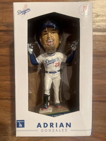 NIB Adrian Gonzalez #3 of 10 Bobblehead Los Angeles Dodgers SGA 5/25/2016 Cover
