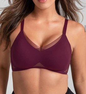 Honey Love Lift Wear Crossover Bra Color Fig Size 1X - Picture 1 of 4