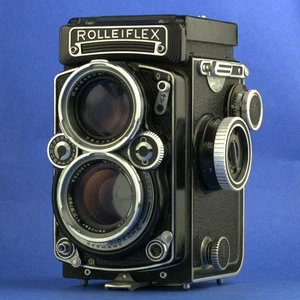 Rolleiflex 2.8E Medium Format Camera with Xenotar Lens 2025 CLA - Picture 1 of 14