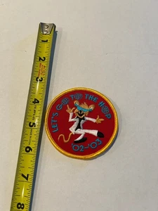 Girl Scouts Let's Go to the Hoop Patch 2002-2003 Embroidered - Picture 1 of 2