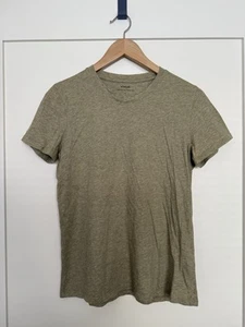 Vince T Shirt Womens Sz L Olive Green Short Sleeve Crew Neck Pima Cotton Soft - Picture 1 of 9