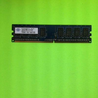 Nanya 0815 Tw MM084070AD 1GB DDR2-667 (PC2-5300) PC2-5300U Random Access Memor - Image 1 of 2