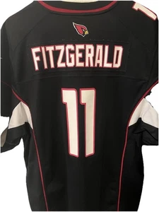Larry Fitzgerald Herren Large Arizona Cardinals Nike schwarz Alternate Game Trikot - Bild 1 von 9