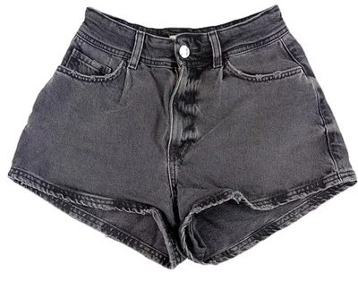 River Island Black Denim Shorts Size 8 - Image 1 of 4