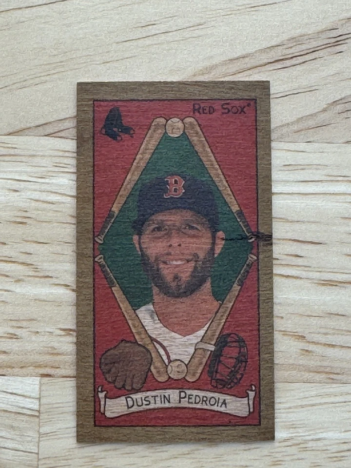 Topps T205 2025 - Dustin Pedroia - Stock de madera paralelo SP/20 Foto 1 de 1
