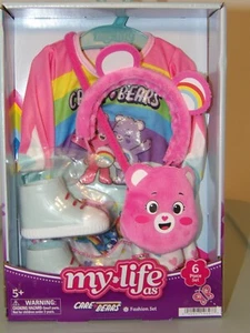My Life Care Bears Fashion Play Set For 18 in Dolls 6 Pieces - Picture 1 of 2