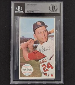 Dick Groat signed 1964 Topps Giant #19 card autograph auto ~ Beckett BAS - Picture 1 of 2