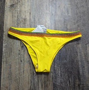 New With Tags Antigel Bikini Bottom Extra Large or Small Yellow - Picture 1 of 3