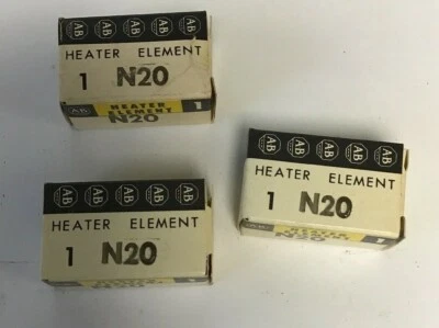 ALLEN-BRADLEY ALLEN BRADLEY N20 HEATER COIL***LOTOF3***