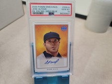 2020 Panini Diamond Kings DK 206 Signatures Holo Blue /25 Jose Altuve Auto T7170