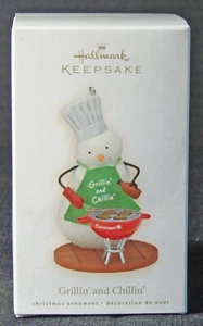 New 2008 Grillin' and Chillin' Hallmark Ornament - Picture 1 of 1