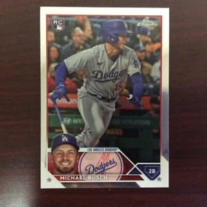 Actualización cromada Topps 2023 USC204 Michael Busch RC Los Angeles Dodgers - Imagen 1 de 2