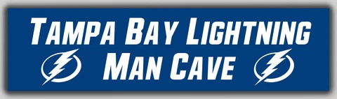 Tampa Bay Lightning Hockey Team Memorable Man Cave Banner 2x8ft 60x240cm Flag Cover