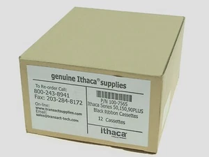 ITHACA 100-7565 Black Ribbons for 50-90-150 Series Printers - Picture 1 of 1