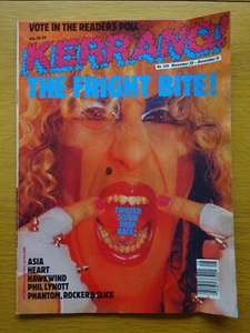 KERRANG ISSUE 108 TWISTED SISTER HEART ASIA HAWKWIND PHIL LYNOTT - Picture 1 of 3