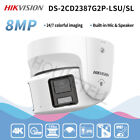 Hikvision DS-2CD2387G2P-LSU/SL 8MP ColorVu Panoramic IP Camera PoE 2-Way Audio