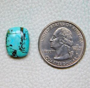 6 CT HIGH GRADE Natural Turquoise 15x12x5MM Radiant Cabochon Gemstone BZ=391