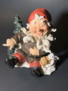 Weihnachtswichtel und Hase Figur - Bild 1 von 5