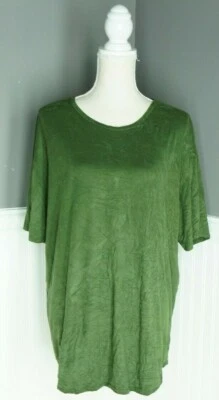 CAMISETA HOMBRE EPTM IMITACIÓN GAMUZA MANGA CORTA VERDE MILITAR MANGA CORTA TALLA XXL Foto 1 de 4