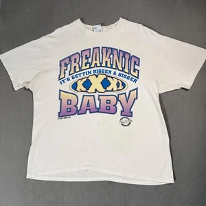 T-shirt Freaknic Atlanta Georgia vintage anni 90 grafica 3D XXX punto singolo XL - Foto 1 di 17