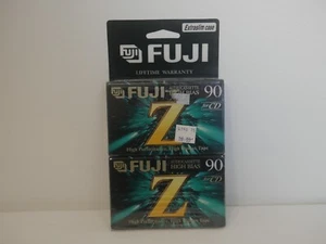 FUJI Z HIGH BIAS 90 Min. AUDIO CASSETTES Pack of 2 (2D1) - Picture 1 of 4