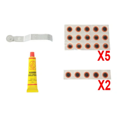 ENIX BIKE BICYCLE Repair Tube Patches, 20ml , Tool, 100 patches #6017