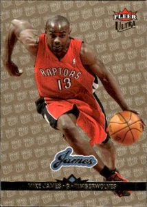 2006-07 Ultra #157 Mike James Gold Medallion Minnesota Timberwolves Basketball - Picture 1 of 2