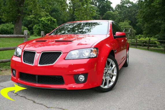 2008 2009 Pontiac G8 GT GXP Lower Bumper Lip Rubber Insert Moulding Molding - Image 1 of 1